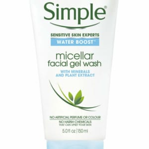 Sữa rửa mặt sạch sâu Simple Water Boost Micellar Facial Gel Wash