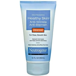 Sữa rửa mặt chống lão hóa Neutrogena Healthy Skin Anti-Wrinkle Anti Blemish Cleanser