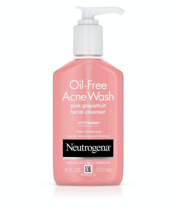 Sữa rửa mặt trị mụn Neutrogena Oil-Free Acne Wash Pink Grapefruit Facial Cleanser